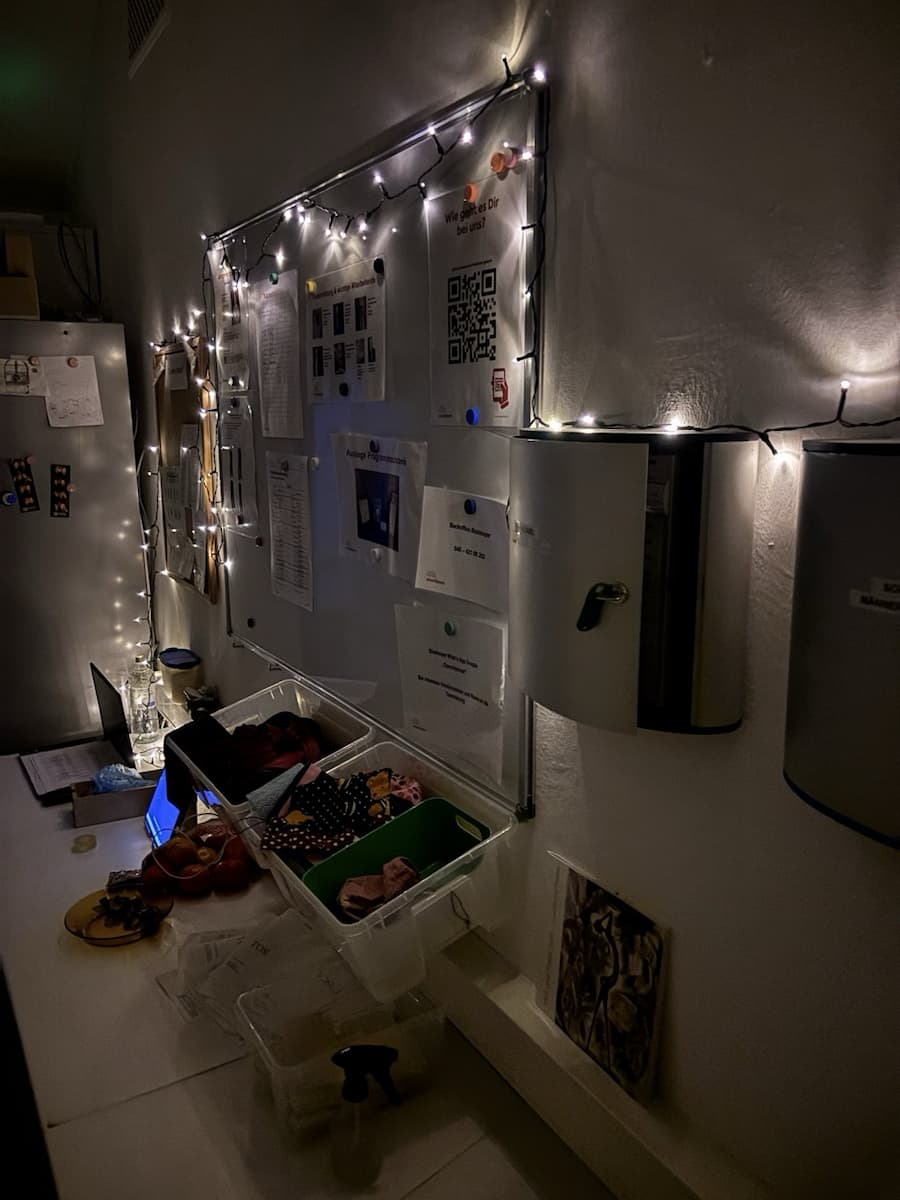 Weihnachtliches eventteam Büro Oper 2