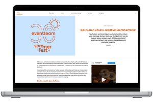 Laptop mit Bildschirmaufnahme des Magazinbeitrags